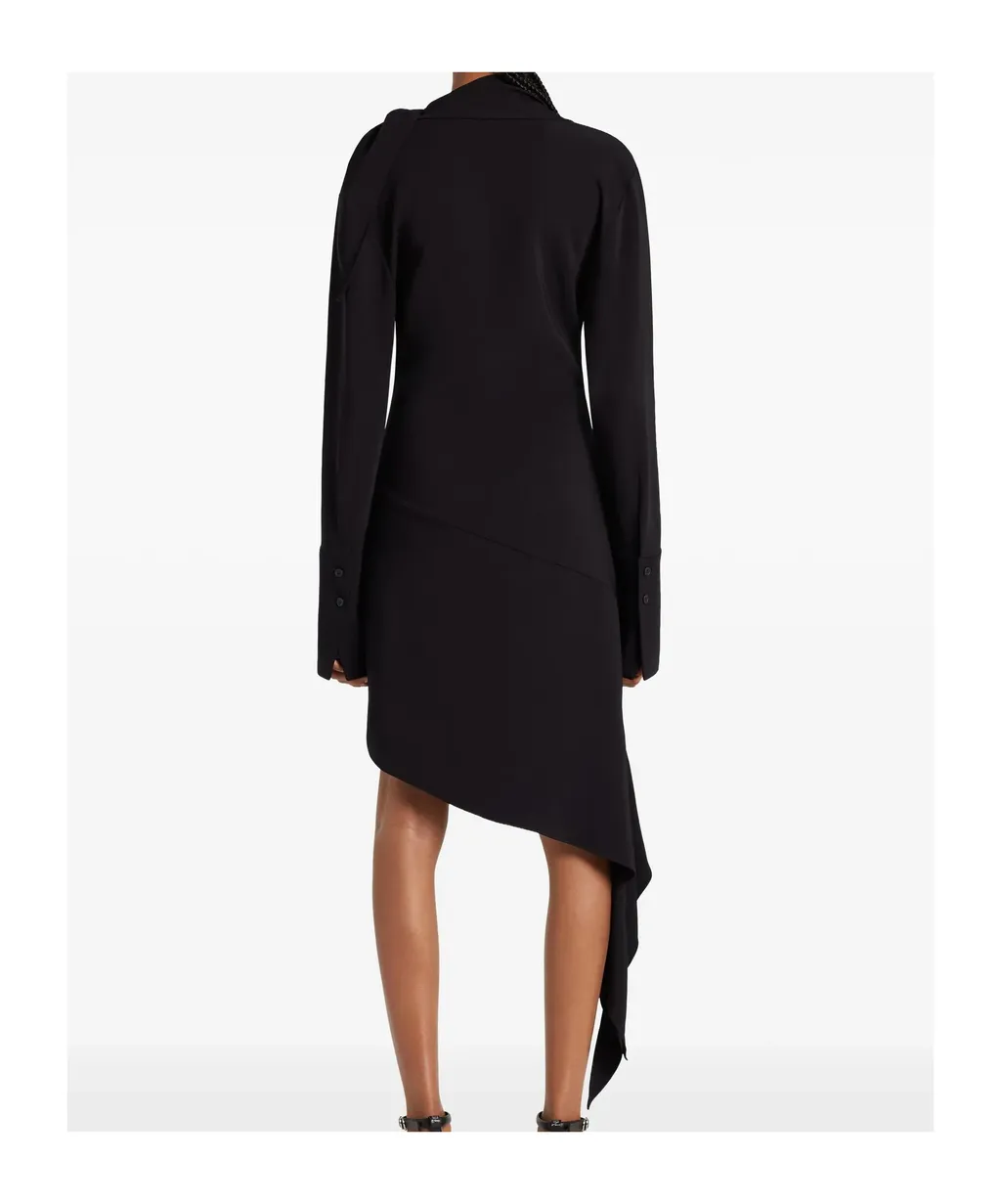Asymmetrical Wrap Dress