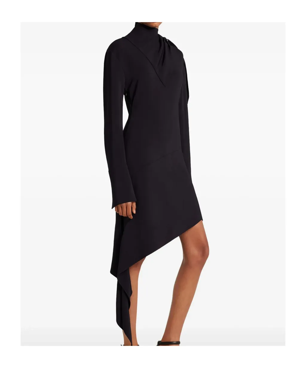 Asymmetrical Wrap Dress