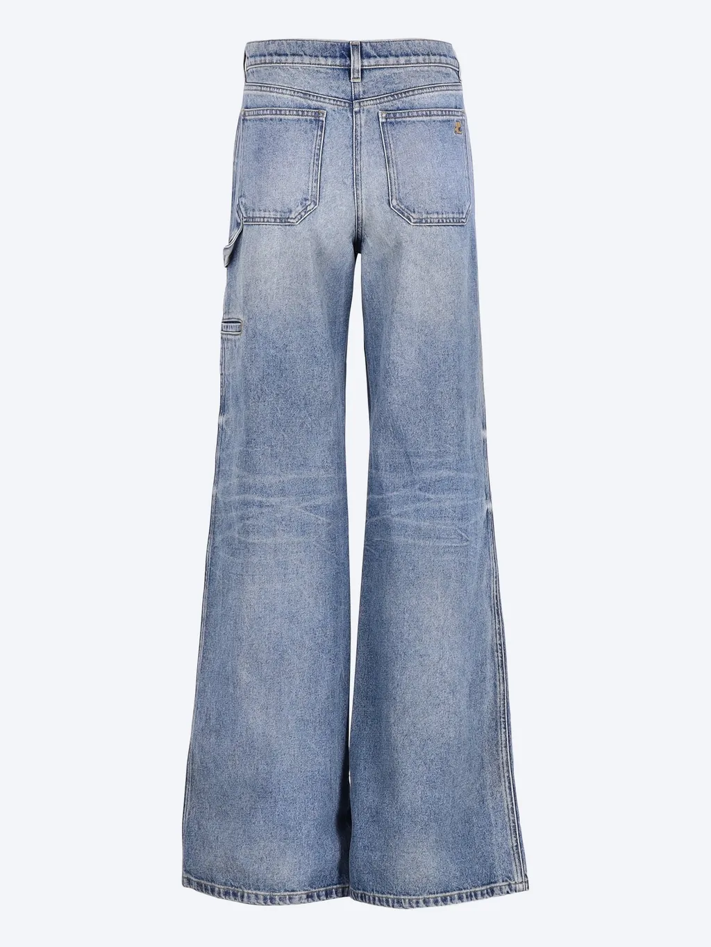 Belt Loop Denim Trousers