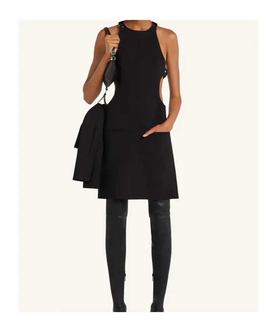 Cut-Out Sleeveless Dress