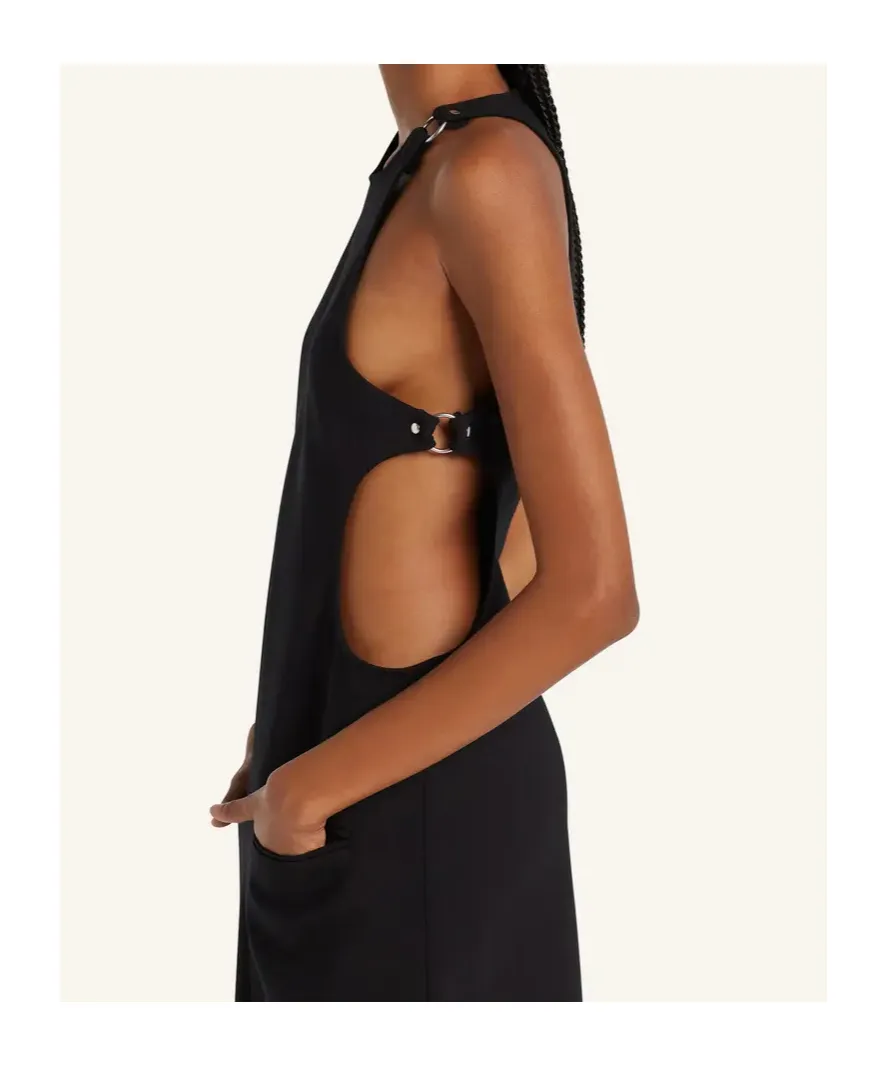 Cut-Out Sleeveless Dress