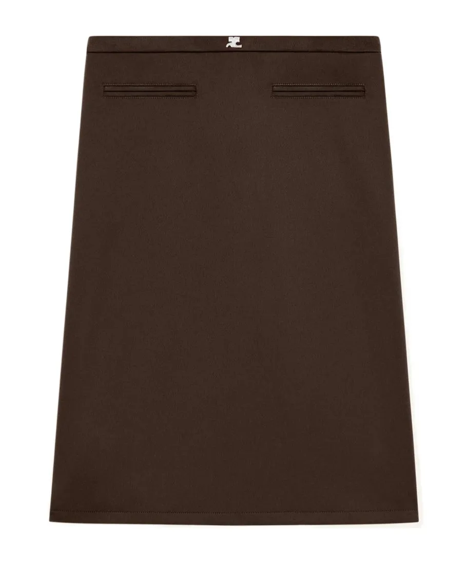 Pocketed Pencil Skirt