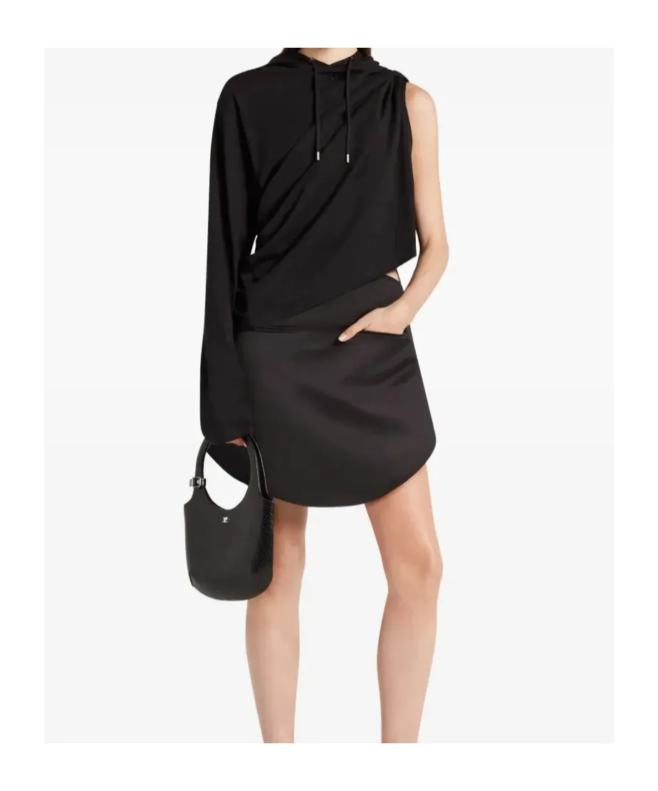 Asymmetrical Cropped Hoodie