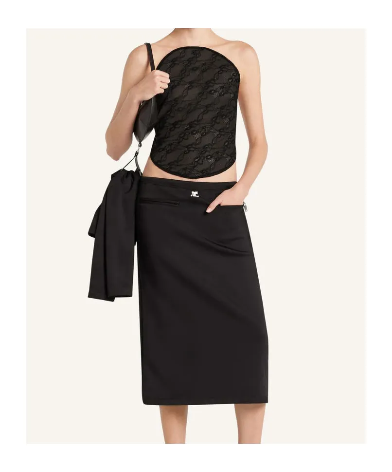 Mesh-Panel Bodysuit