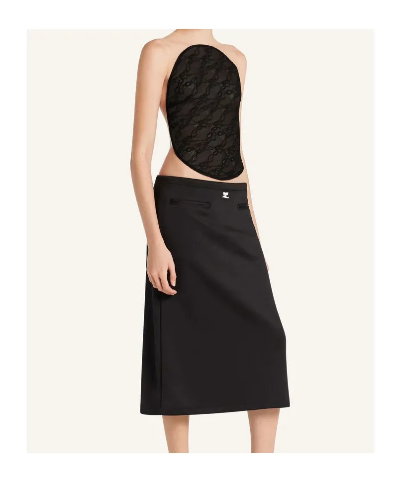 Mesh-Panel Bodysuit