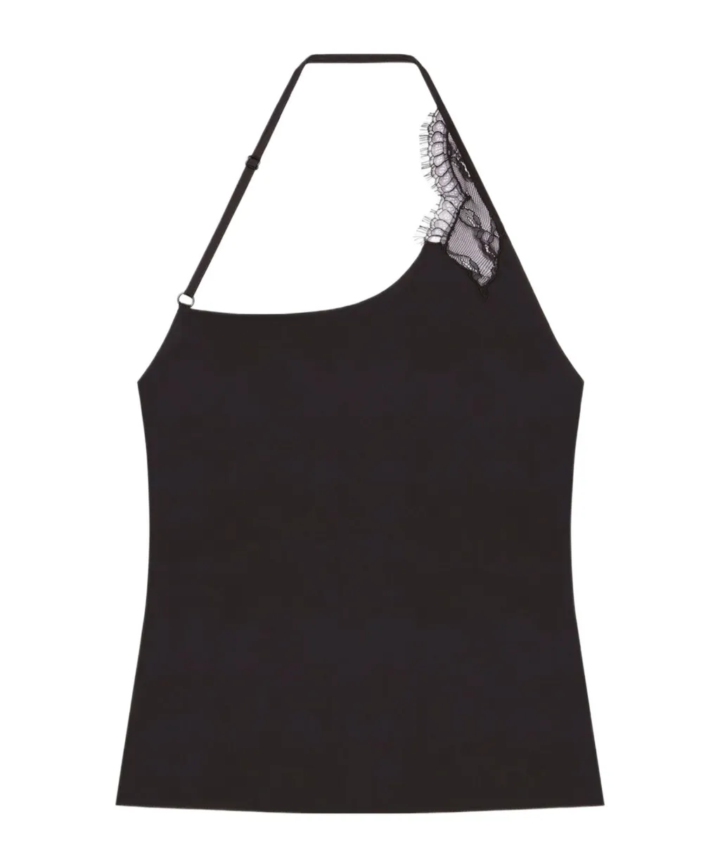 Lace-Trimmed Camisole Top
