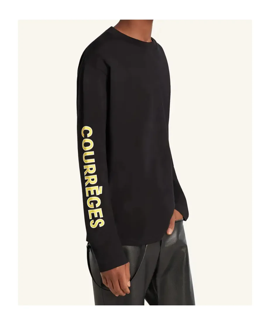 Long-Sleeve Logo-Print T-Shirt