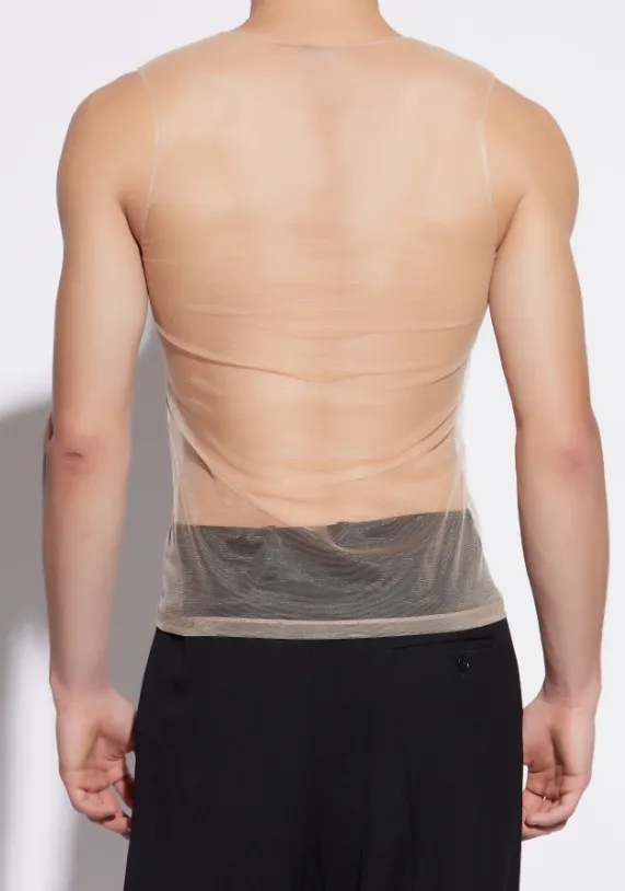 Round Neck Sleeveless Vest