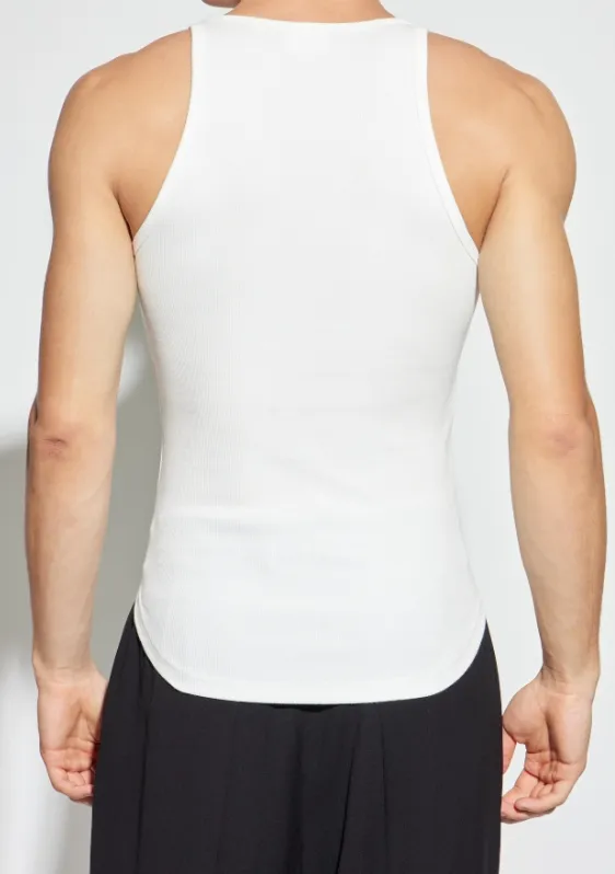 Round Neck Sleeveless Vest