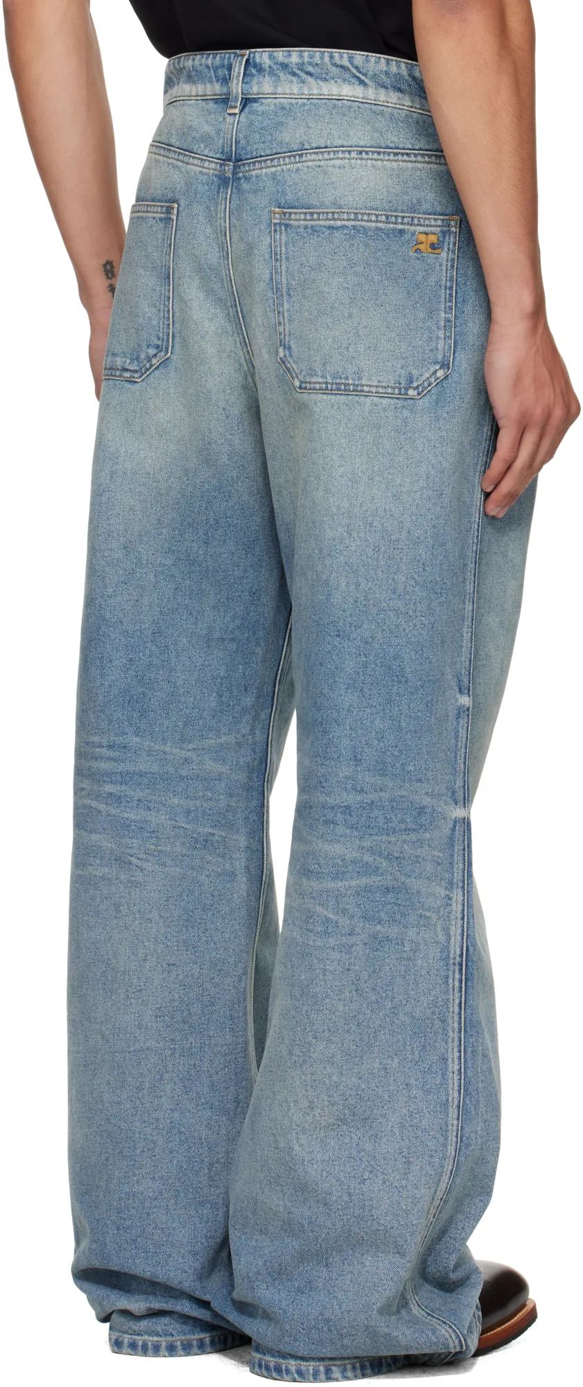 Vintage Medium Blue Jeans