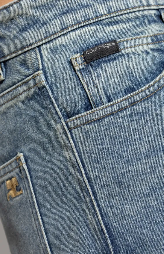 Vintage Medium Blue Jeans