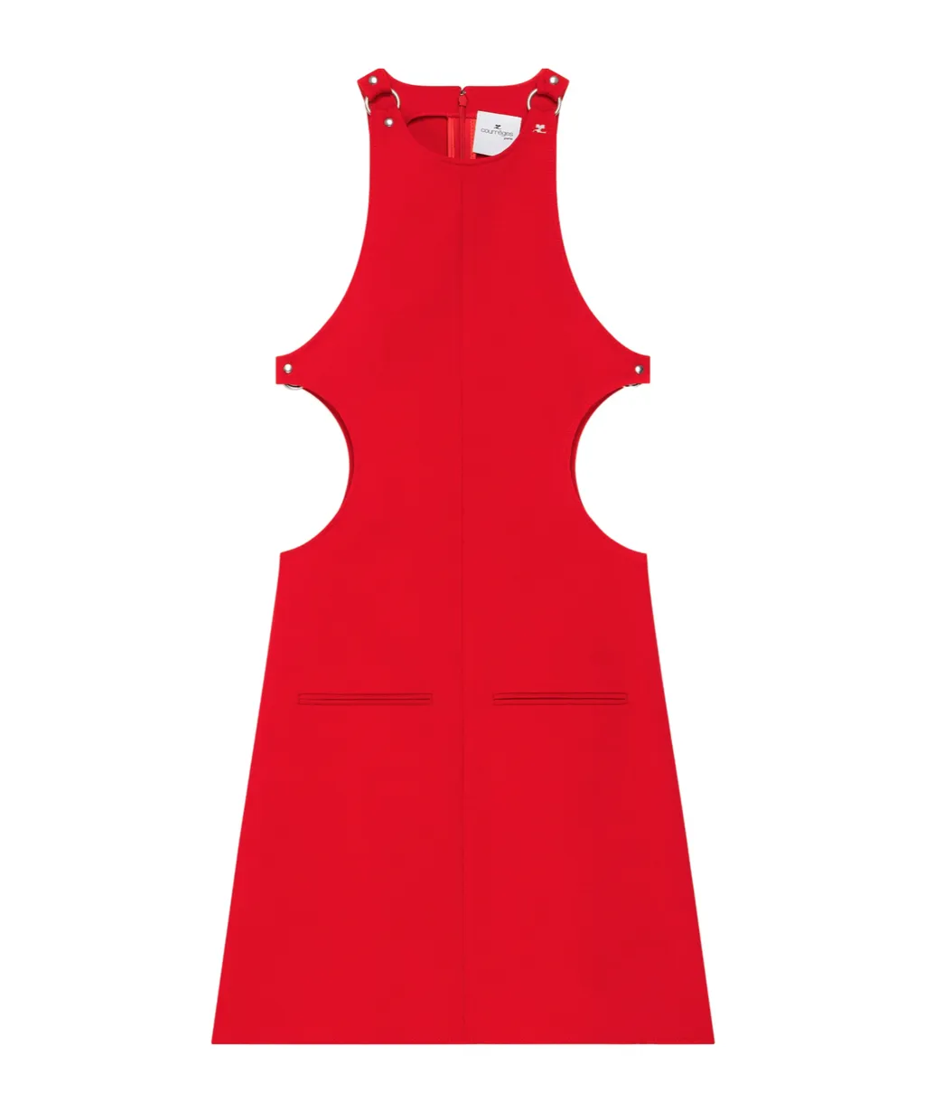 Cut-Out Detail Sleeveless Dress