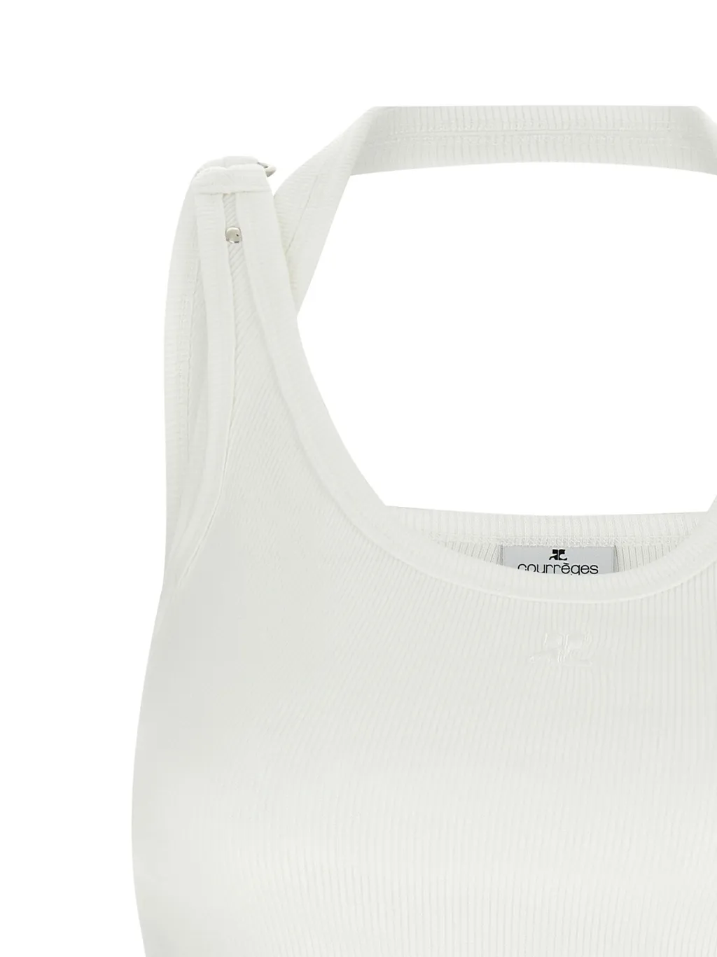 Asymmetrical Buckle Tank Top
