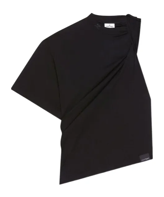Twisted Asymmetric T-Shirt