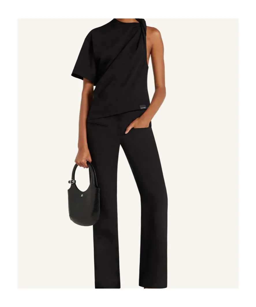 Twisted Asymmetric T-Shirt