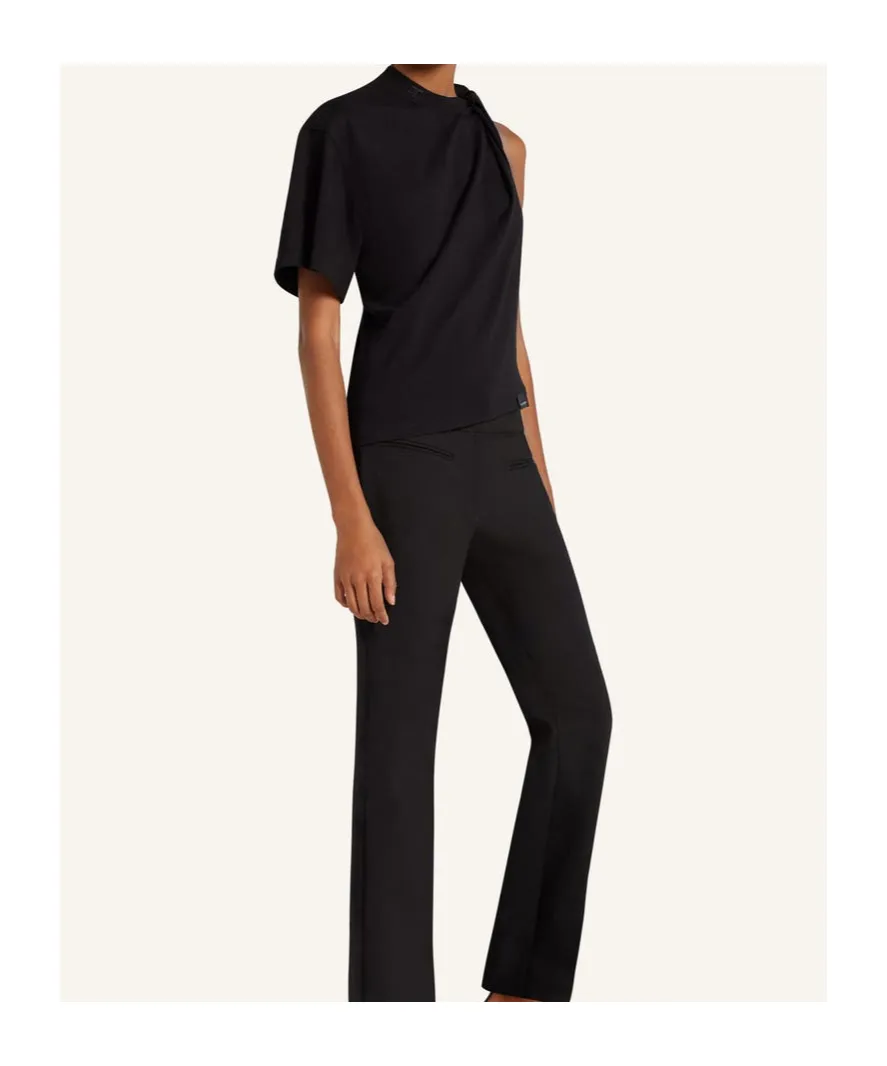Twisted Asymmetric T-Shirt