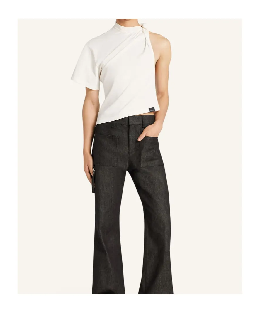 Twisted Asymmetric T-Shirt