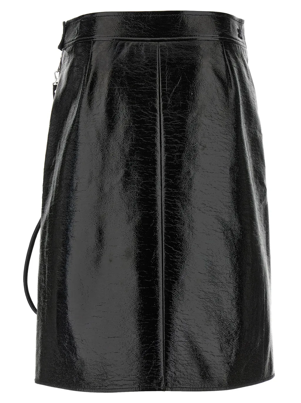 Zipped Midi Skirt