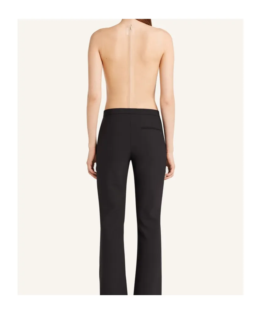 Illusion Circle Sleeveless Bodysuit