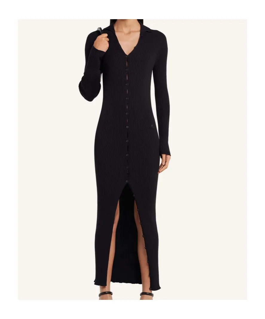 Button-Down Midi Dress