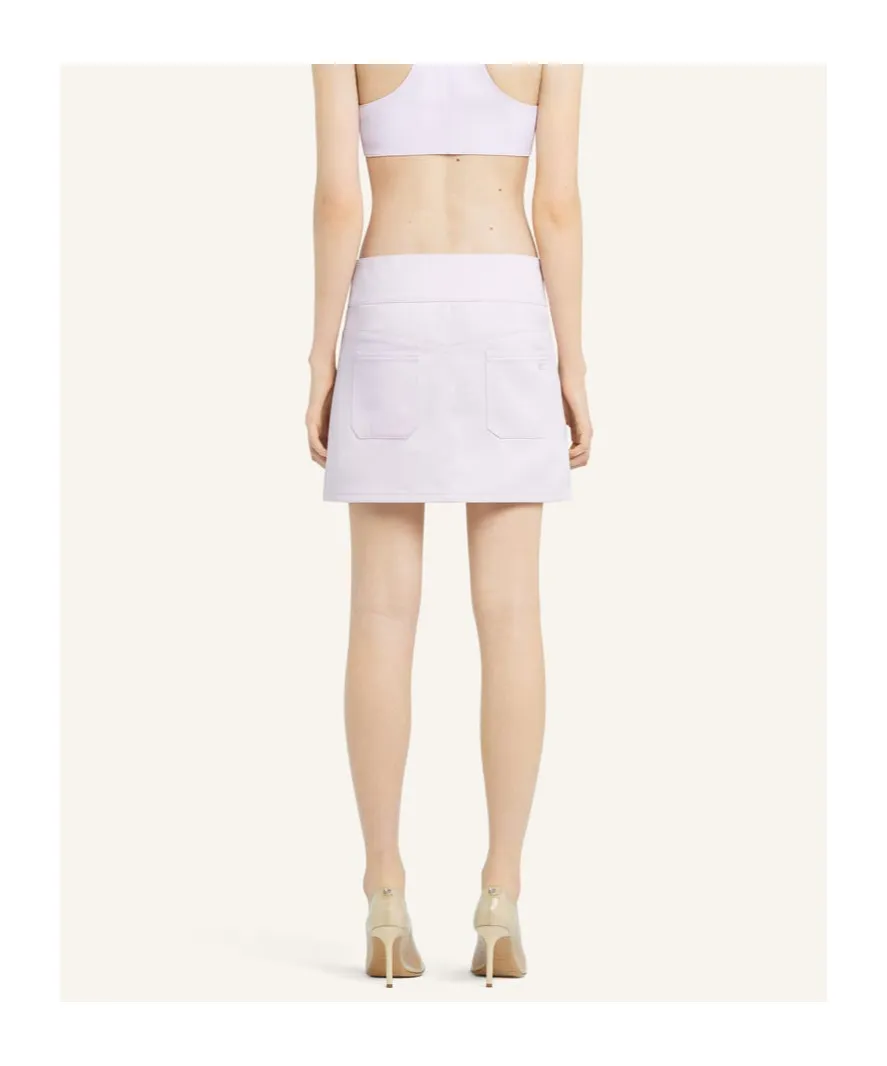 Belted Mini Skirt