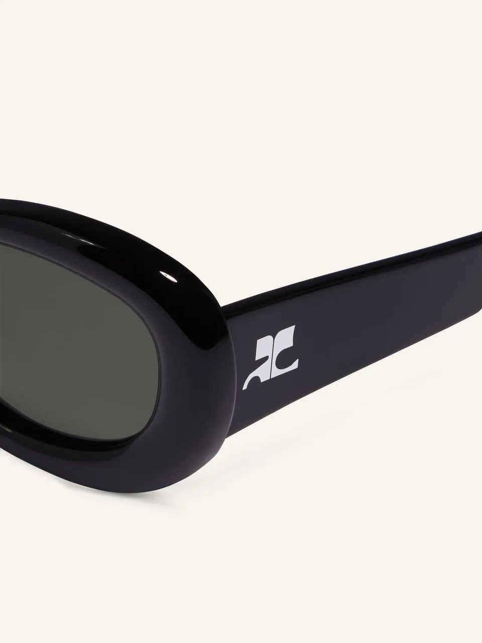 Oval Frame Sunglasses