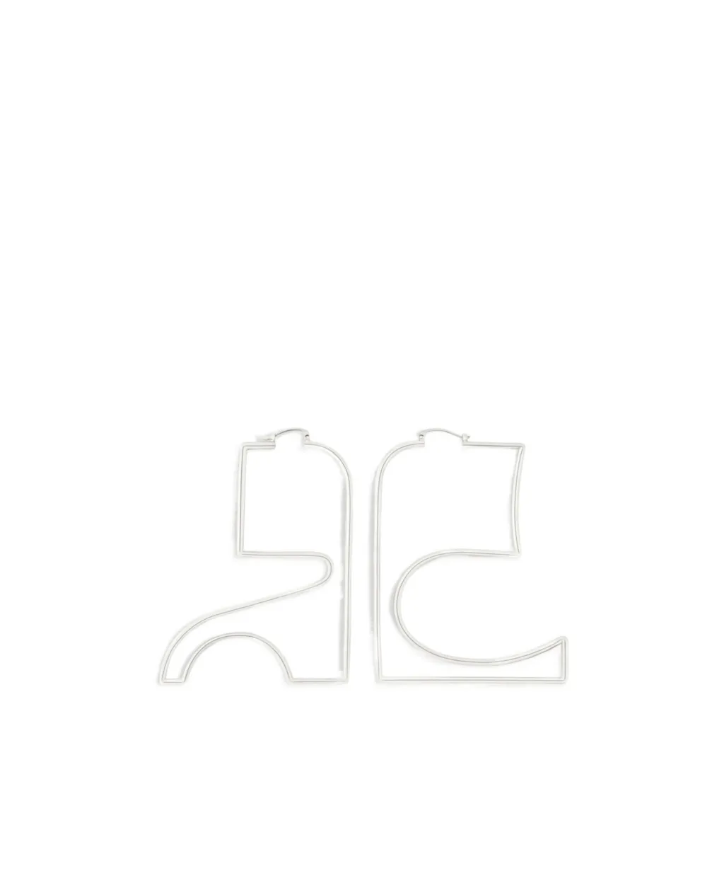 Logo Outline Earrings