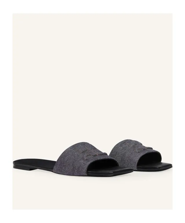 Shadow Logo Embossed Slippers