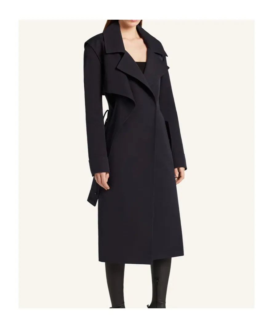 Twist Trench Coat