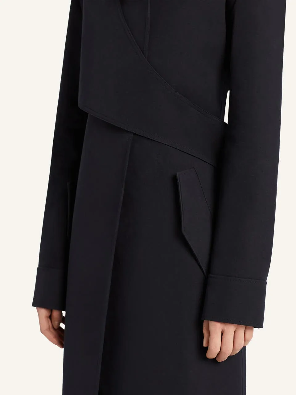 Twist Trench Coat