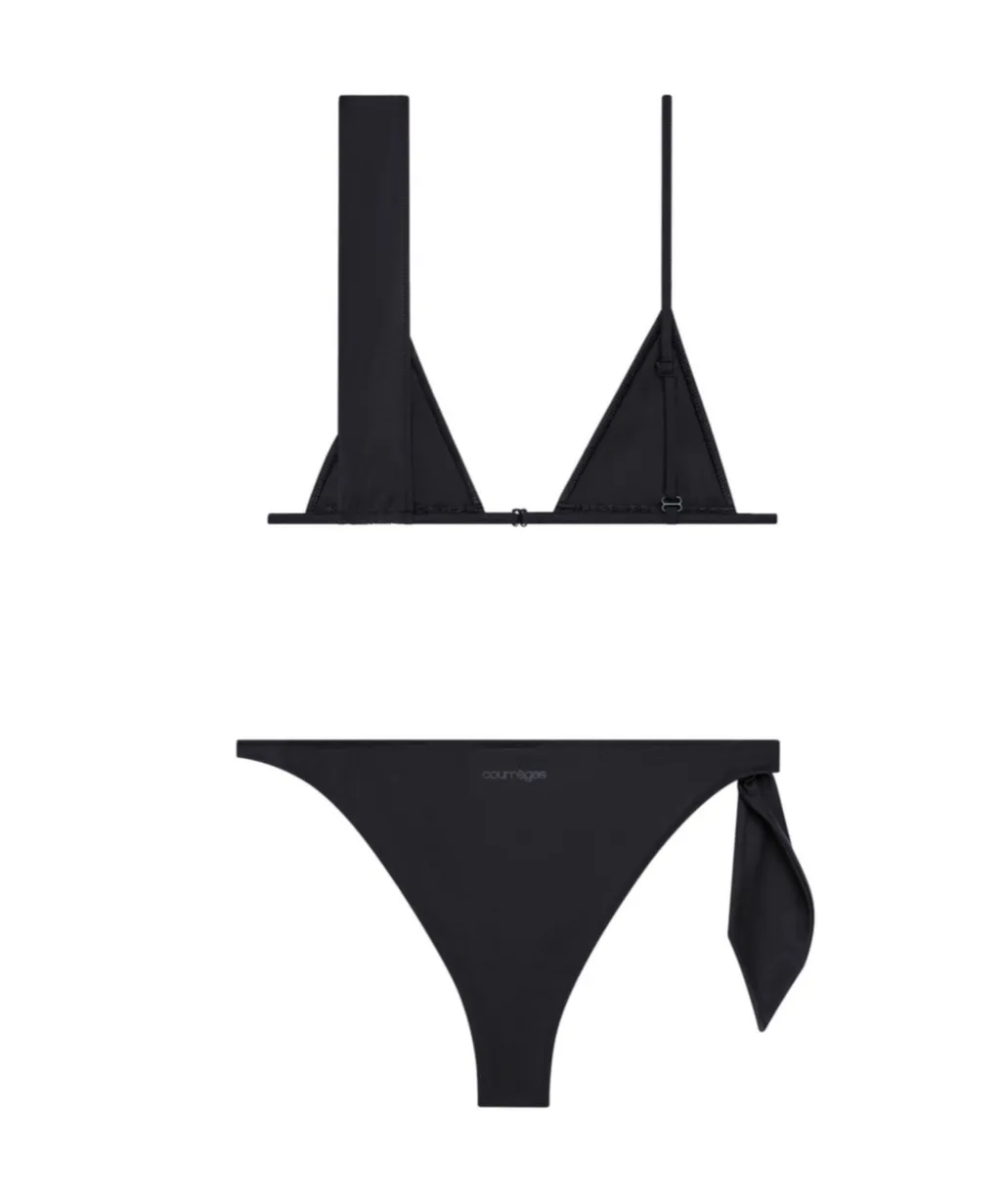 Scarf-Embellished Bikini