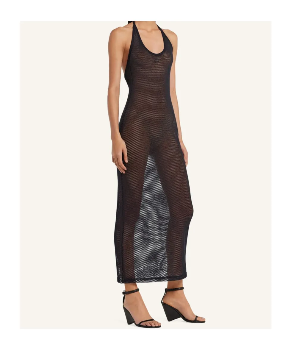 Holistic Mesh Long Dress