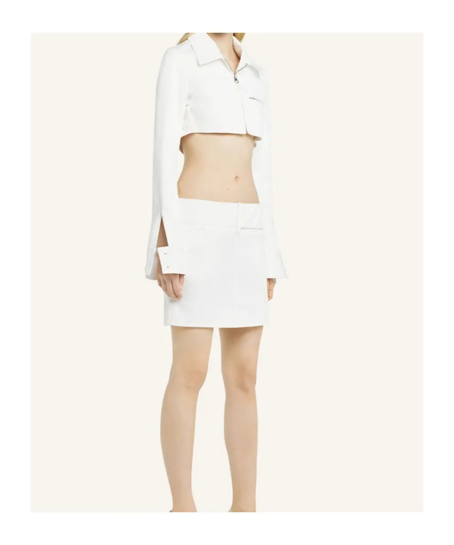 Belted Mini Skirt