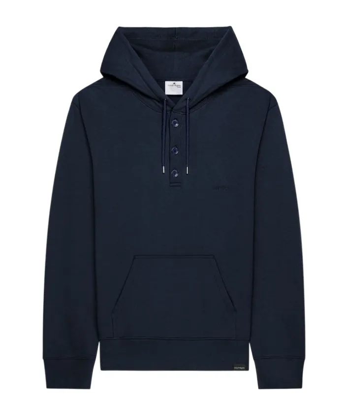 Buttoned Hoodie