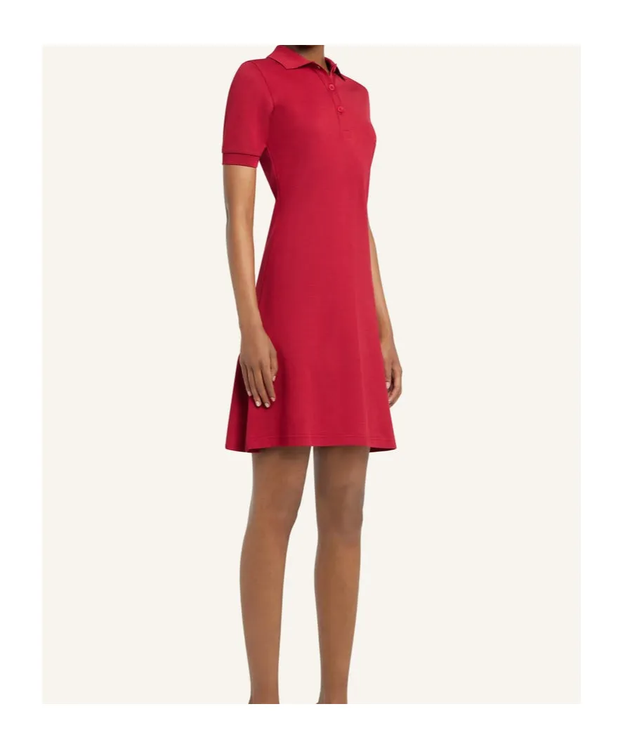 Mini Piqué Polo Dress