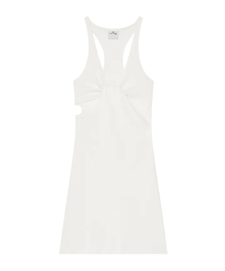 Twist 90's Cut-Out Detailed Mini Dress