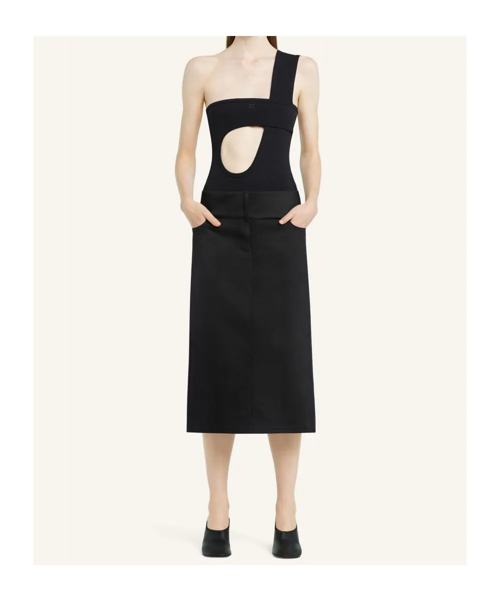 A-Line Midi Skirt