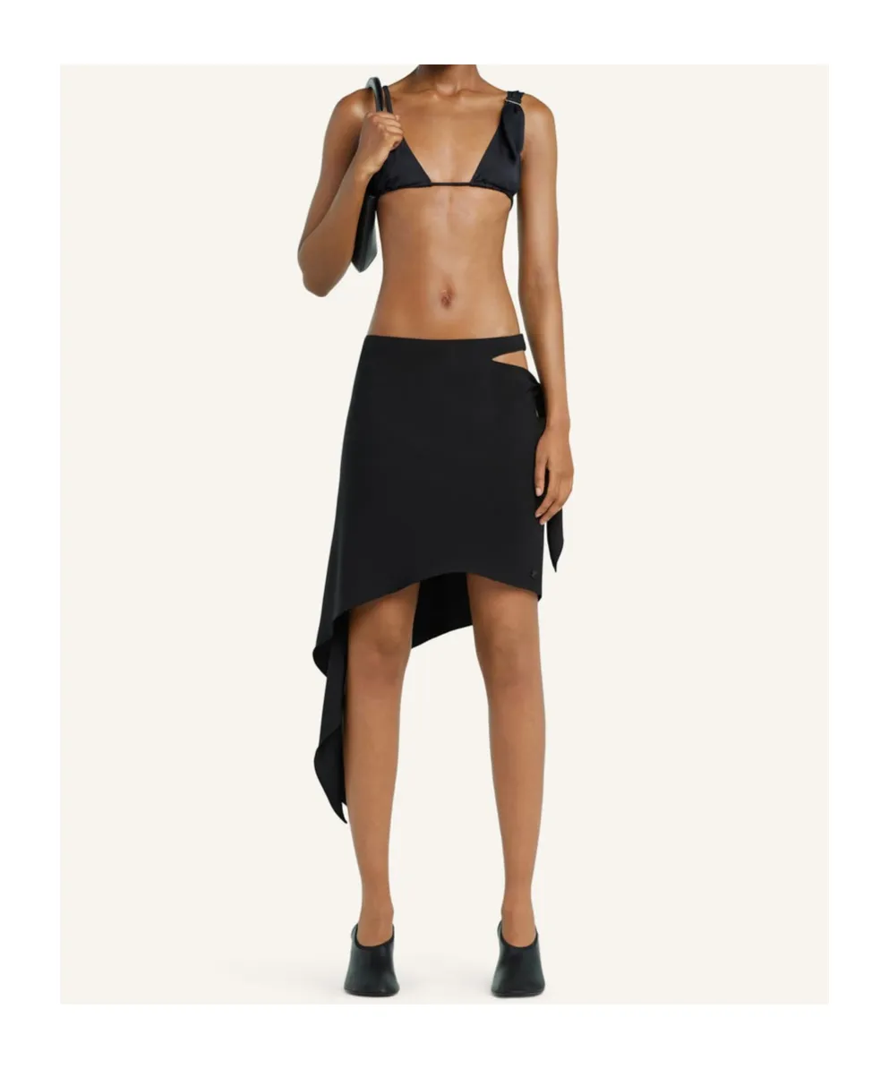 Knot Cut-Out Detailed Skirt