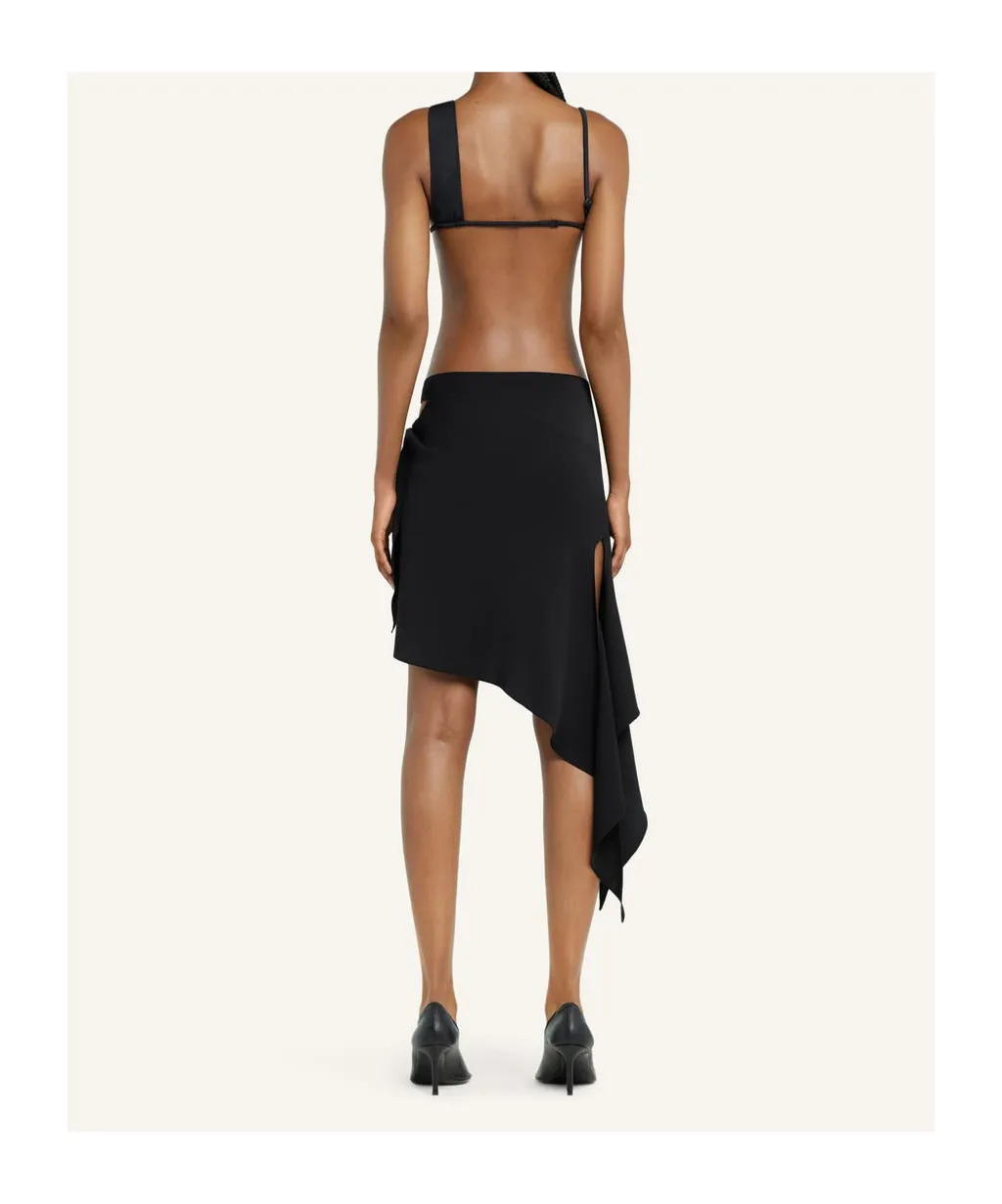 Knot Cut-Out Detailed Skirt