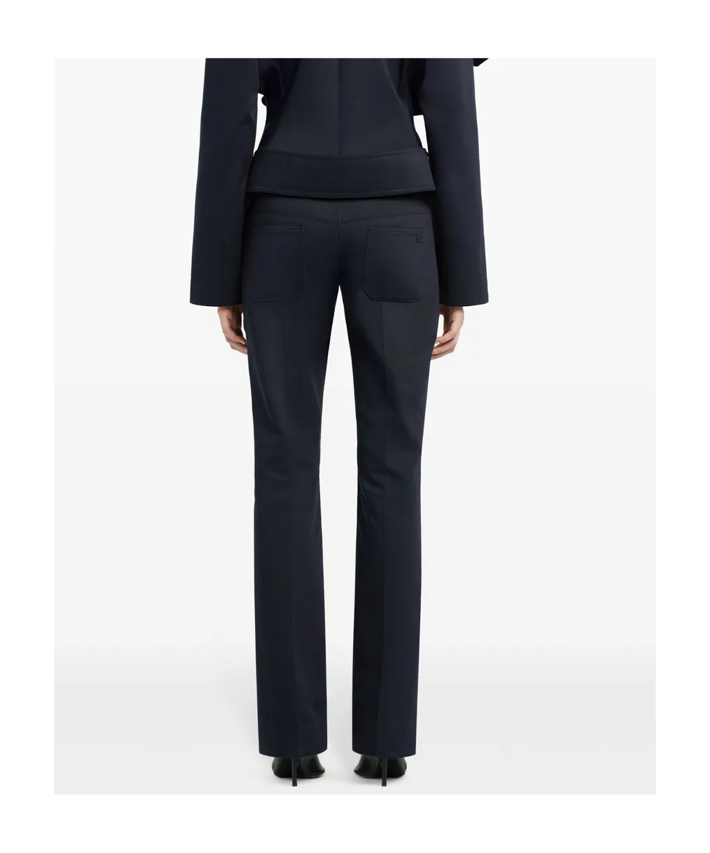 Belted Flared Pants