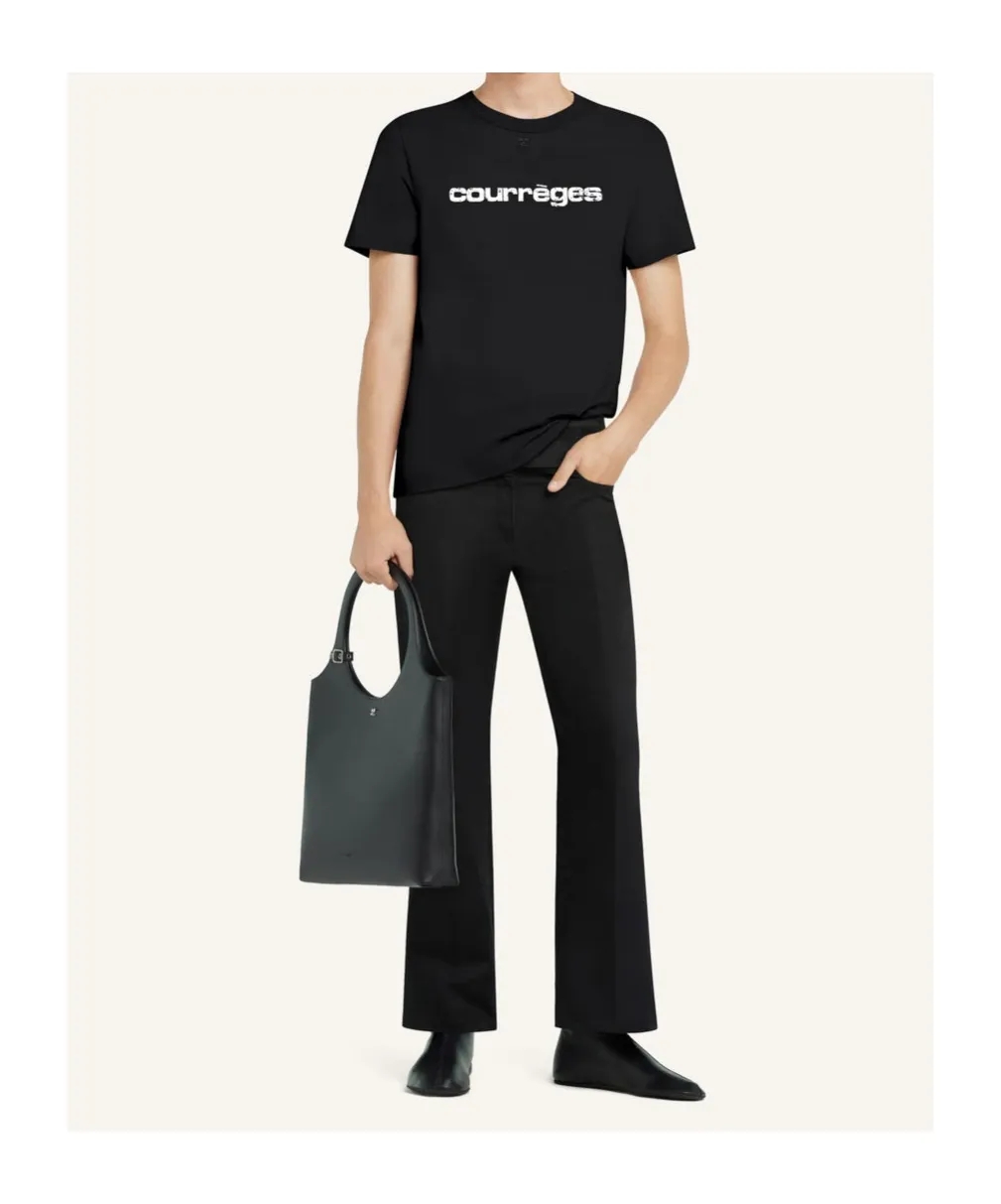 Logo Printed Crewneck T-Shirt