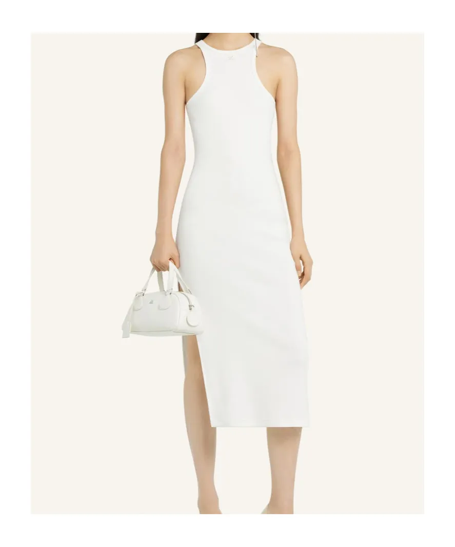 Racerback Jersey Midi Dress