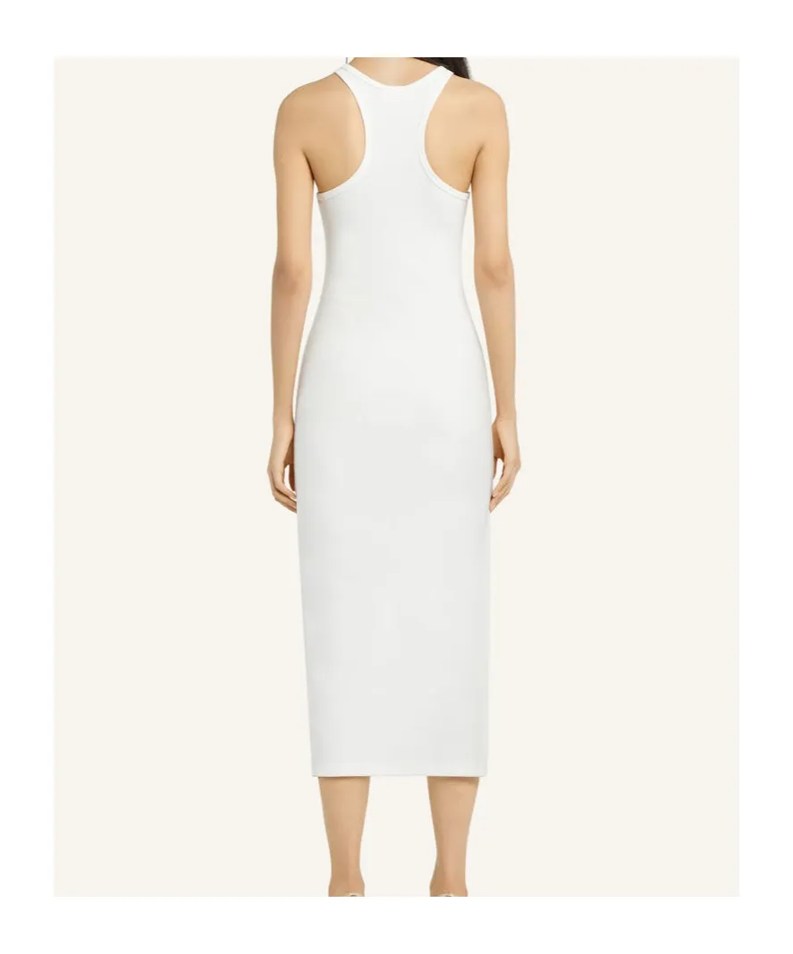 Racerback Jersey Midi Dress