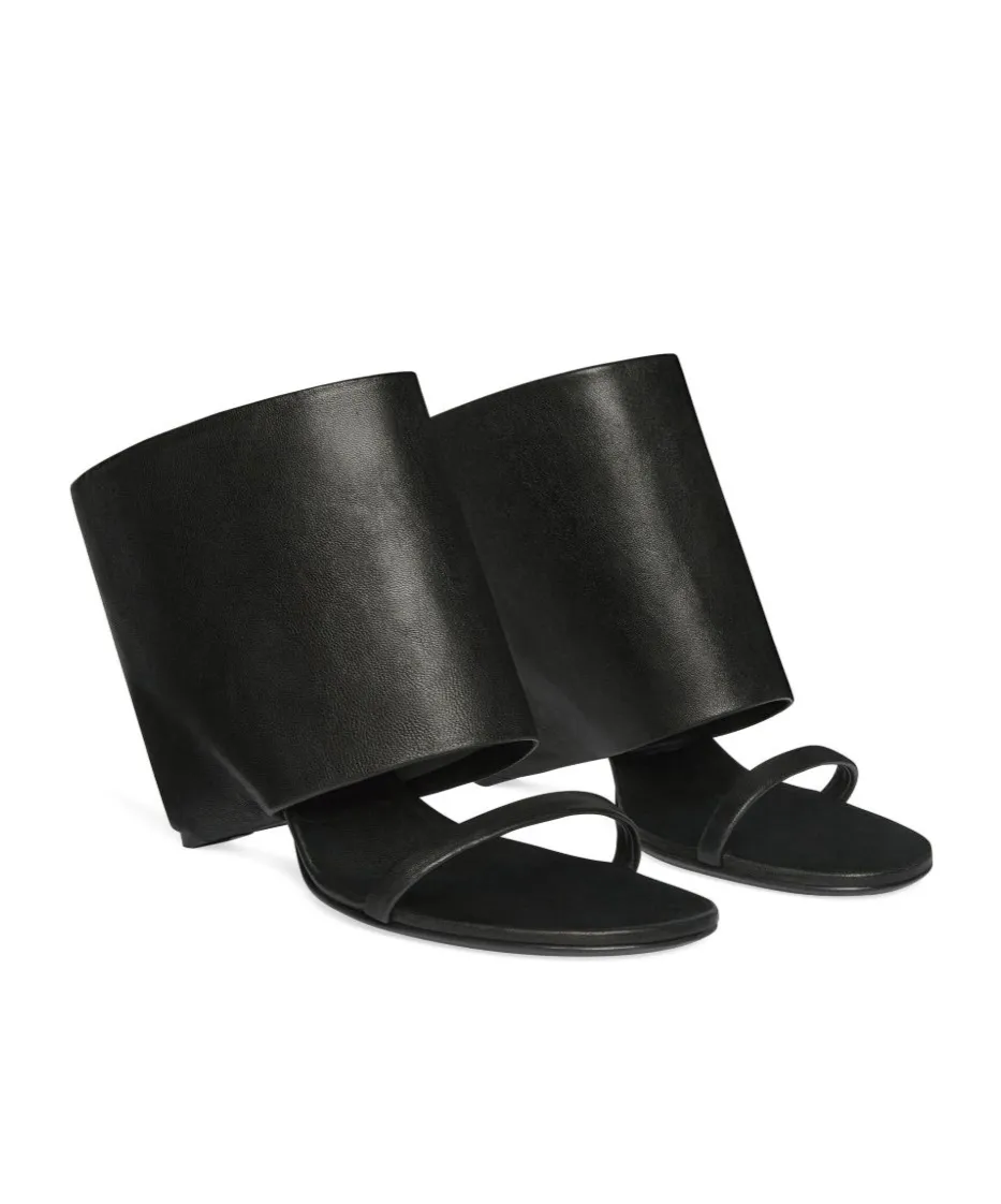 Oblique Wedged Mules