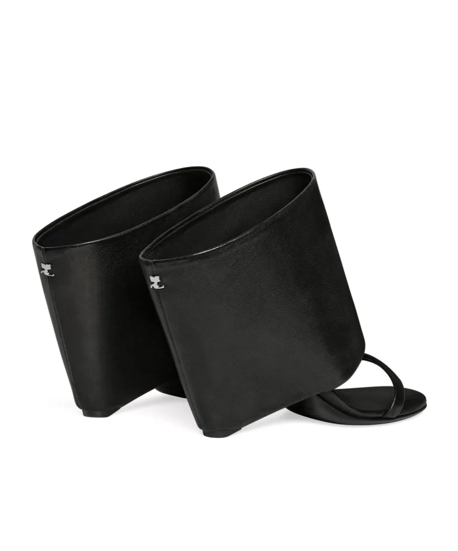 Oblique Wedged Mules