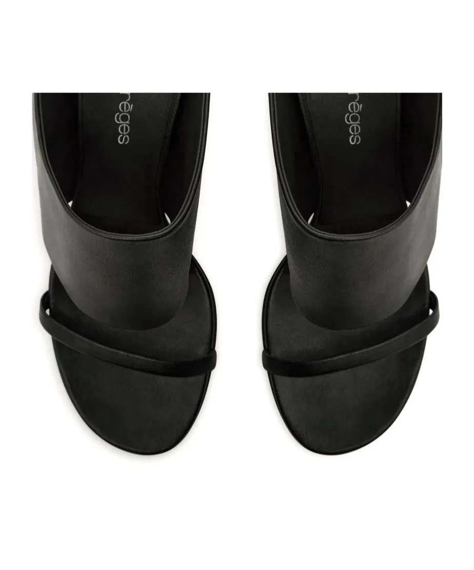 Oblique Wedged Mules
