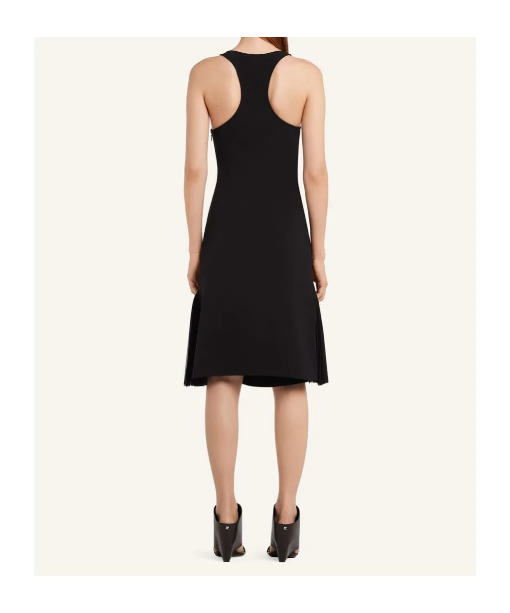 Infinty Pleats A Line Dress