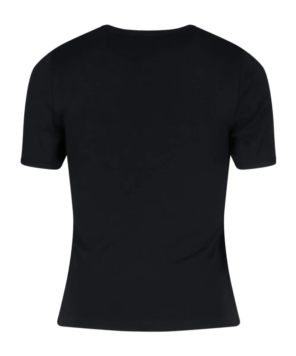 Medusa Printed Contrast T-Shirt