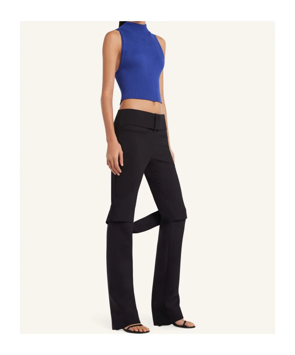 Mock-Neck Tank Top