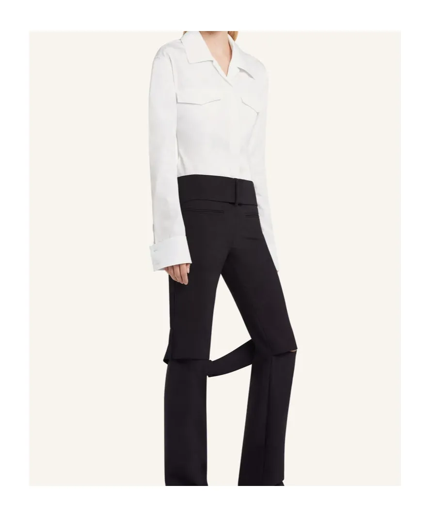 2-Pocket Poplin Shirt